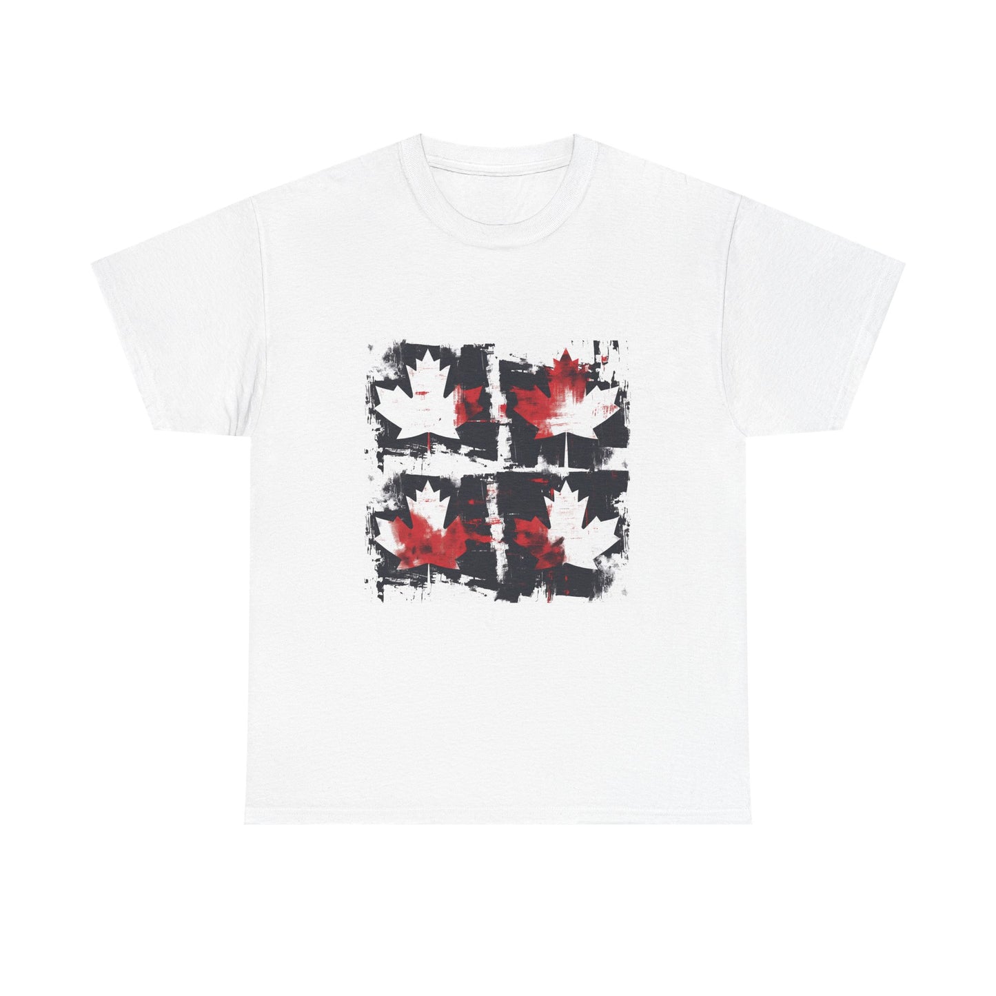 Canadian Maple Leaf Unisex Tee | Casual Wear, Gifts for Canada Day, Comfortable T-Shirt, Streetwear, Vintage Style