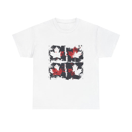 Canadian Maple Leaf Unisex Tee | Casual Wear, Gifts for Canada Day, Comfortable T-Shirt, Streetwear, Vintage Style